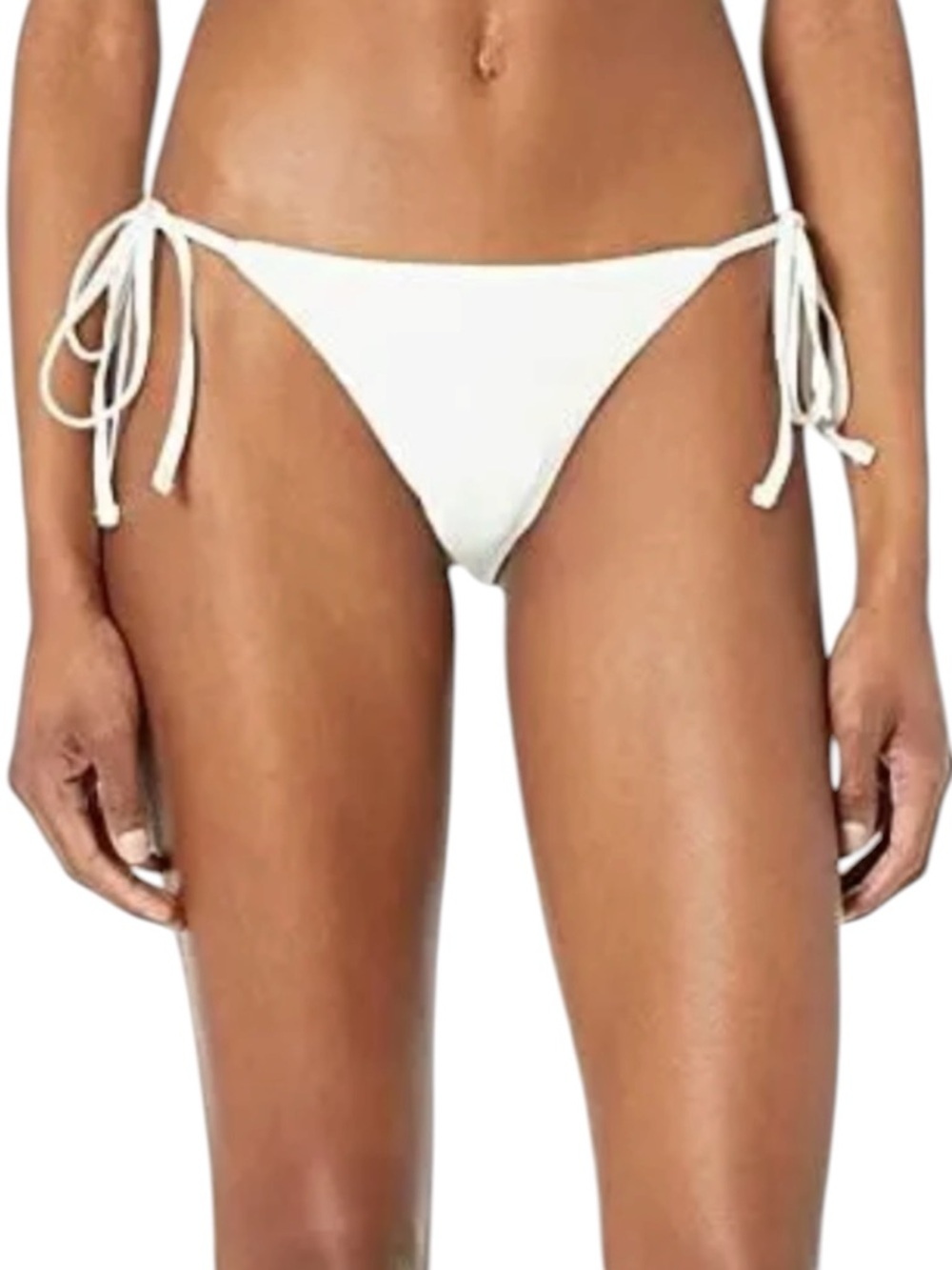 NWT eberjey Ecru So Solid Sadie Bikini Bottom - Sz L
